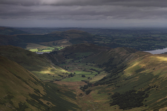 View down Martindale from Rampsgill Head