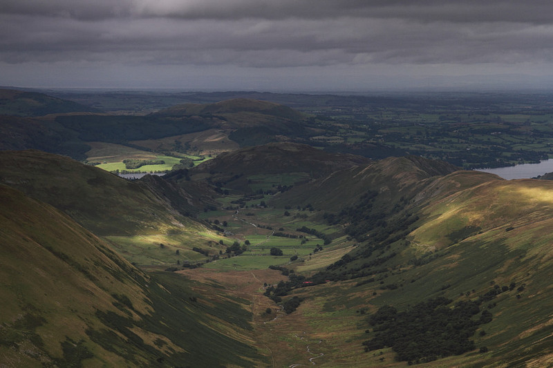 View down Martindale from Rampsgill Head