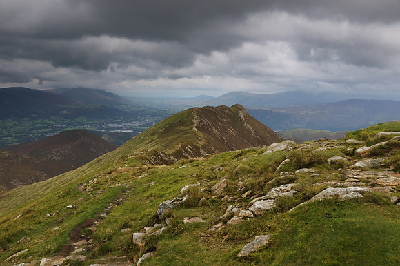 Causey Pike from Scar Crags