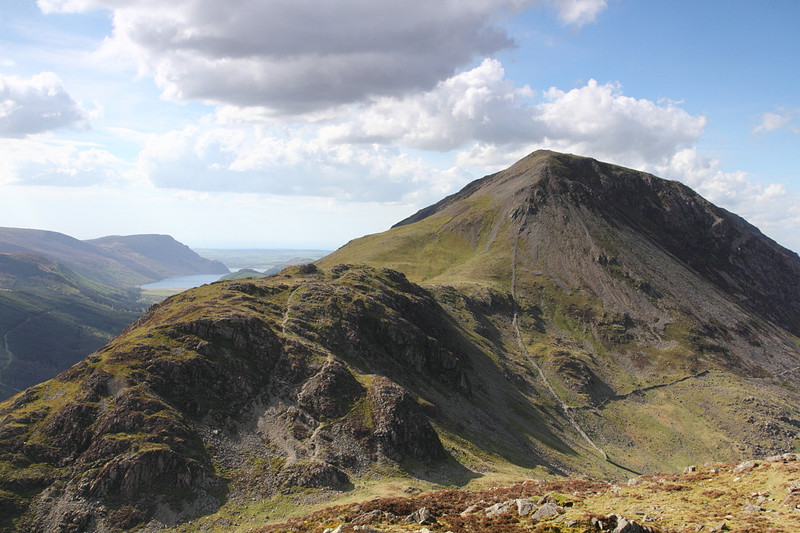 High Crag with Ennerdale Water beyond