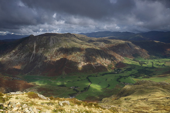 Langdale Valley from Pike O'Blisco