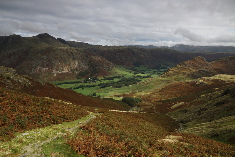 Langdale Pikes and Langdale Valley