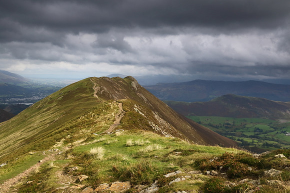 Approaching Causey Pike
