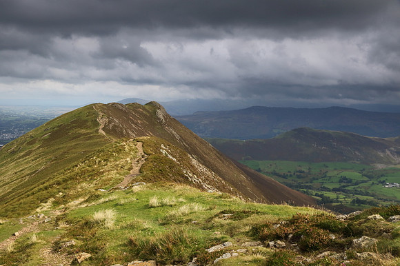 Approaching Causey Pike