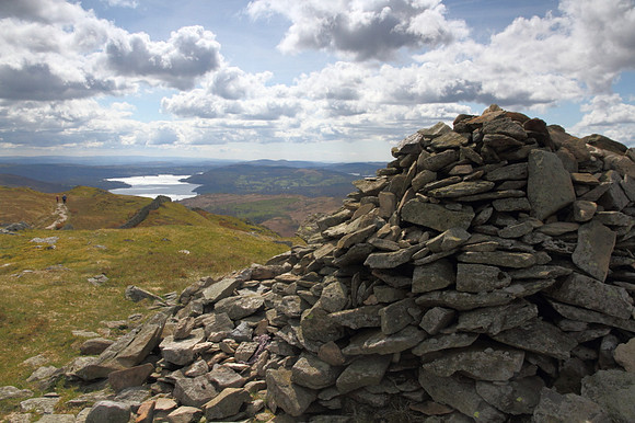 Windermere from Nab Scar summit