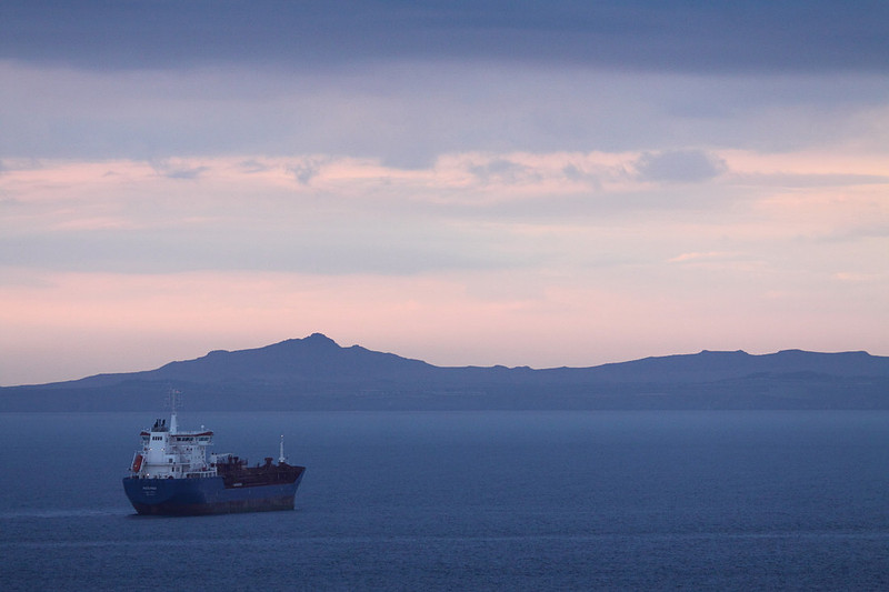 Sunset St Brides Bay