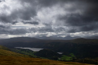 Thirlmere and Raven Crag from White Pike
