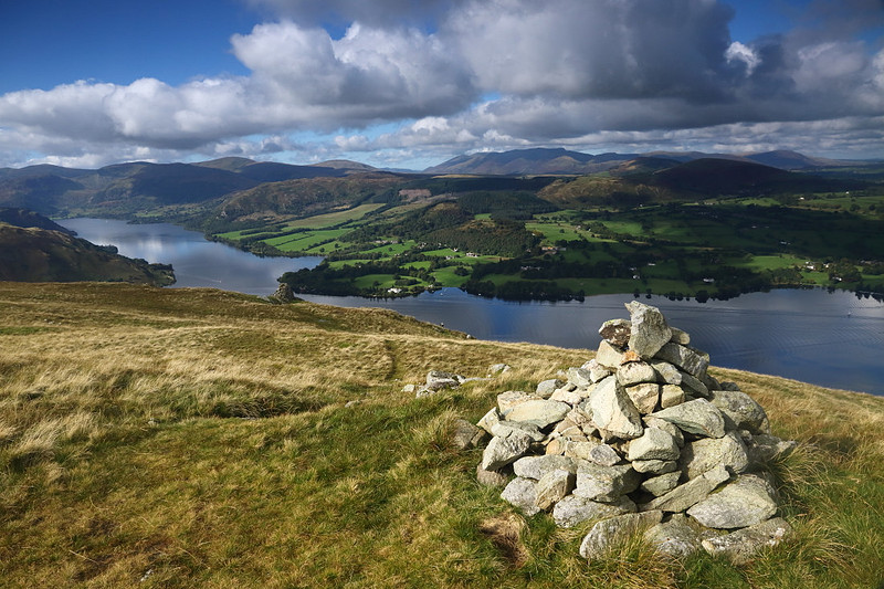 Ullswater view, Arthur's Pike (near summit)