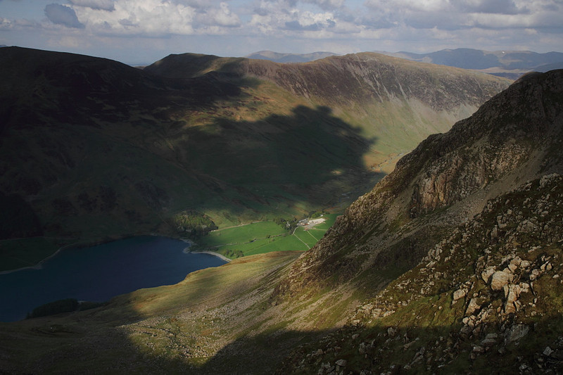 Towards Dale Head & Hindscarth from High Stile Ridge