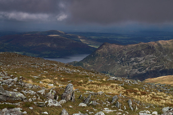 Ullswater from nr St Sunday Crag summit