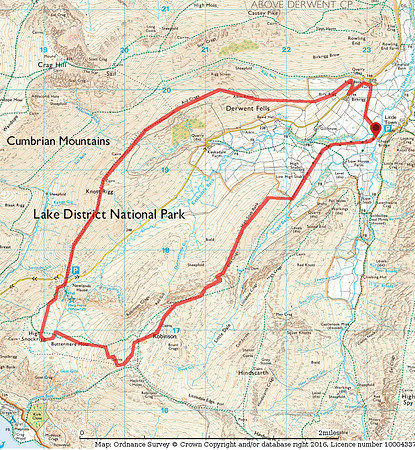 Robinson, Knott Rigg and Ard Crags