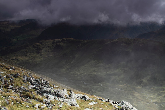 View from St Sunday Crag summit