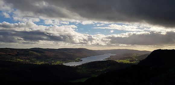Coniston Water from Holme Fell summit 3
