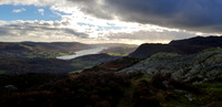 Coniston Water from Holme Fell summit 1