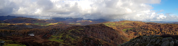 Ivy Crag panorama