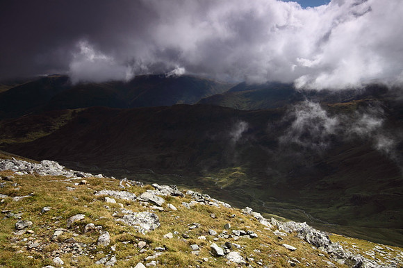 View from St Sunday Crag summit