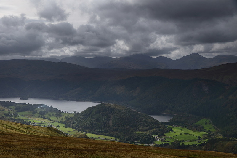 Thirlmere and Raven Crag from White Pike