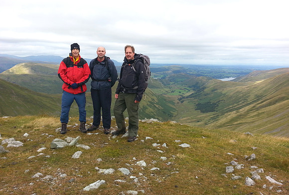 The guys on Rampsgill Head