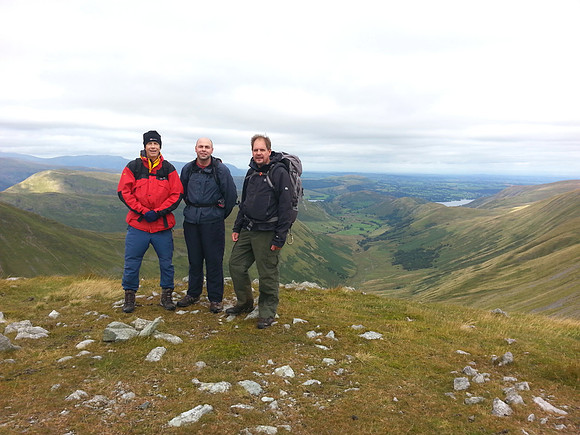 The guys on Rampsgill Head