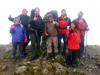 The gang on Dale Head summit
