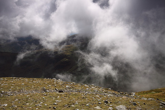 View from St Sunday Crag summit