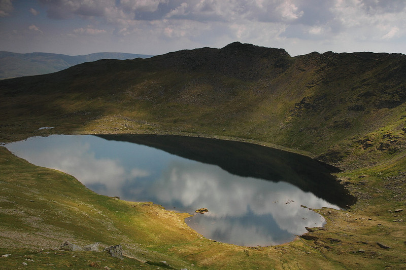 Red Tarn from Swirral Edge