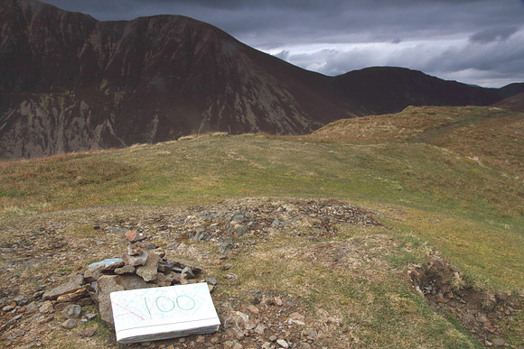 Knott Rigg summit (my 100th Wainwright)