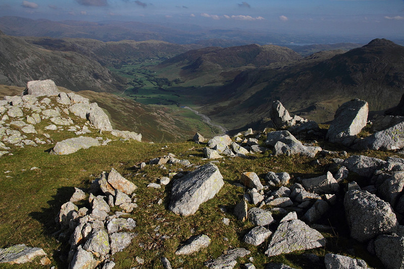 Great Langdale from Crinkle Crags