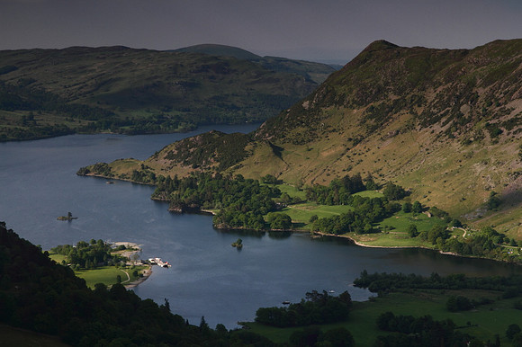 Ullswater from Route down St Sunday Crag