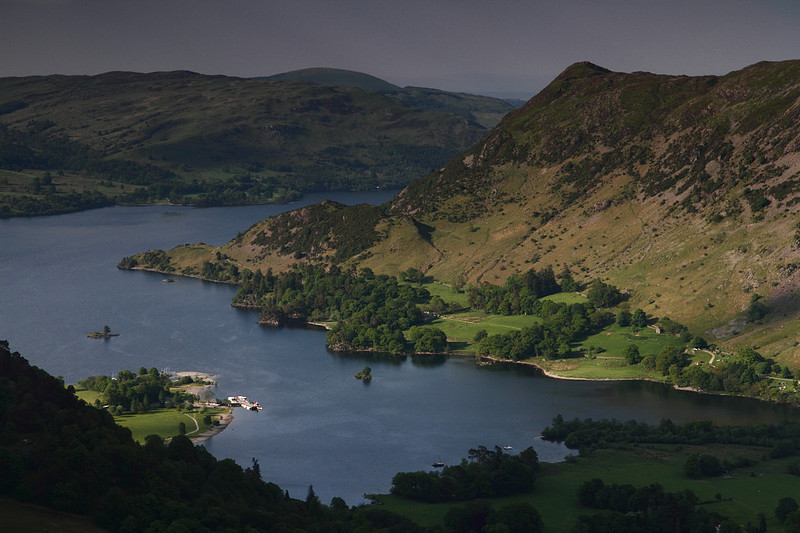 Ullswater from Route down St Sunday Crag