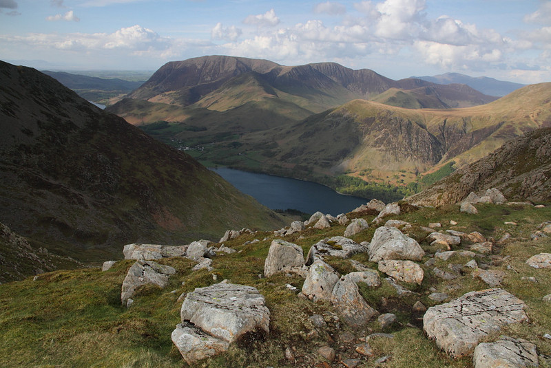 Buttermere and Grasmoor range