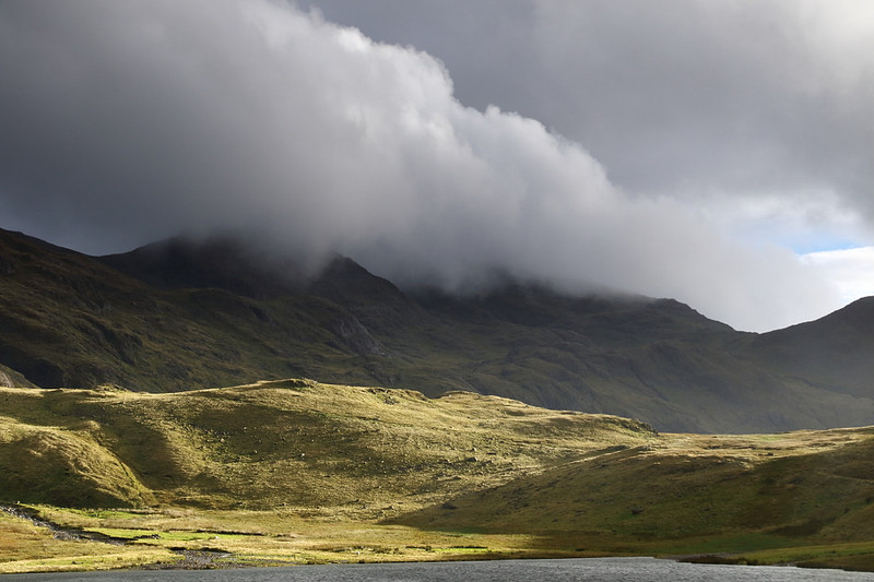 Scafell PIke (in the clouds)