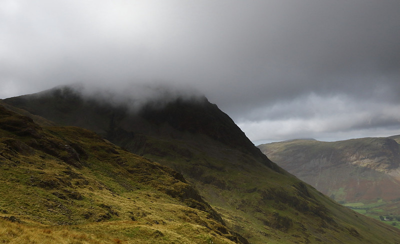 Lingmell from Corridor Route
