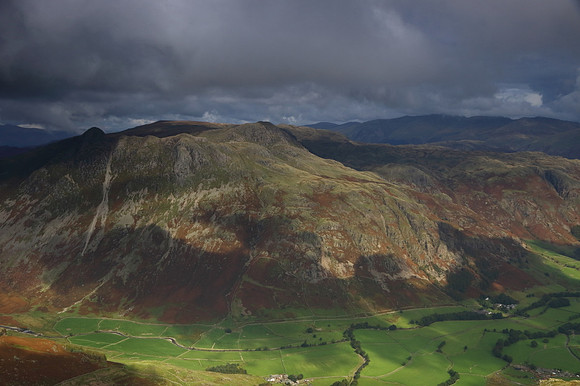Langdale Pikes from Pike O'Blisco