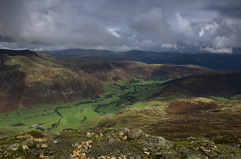Langdale Valley from Pike O'Blisco