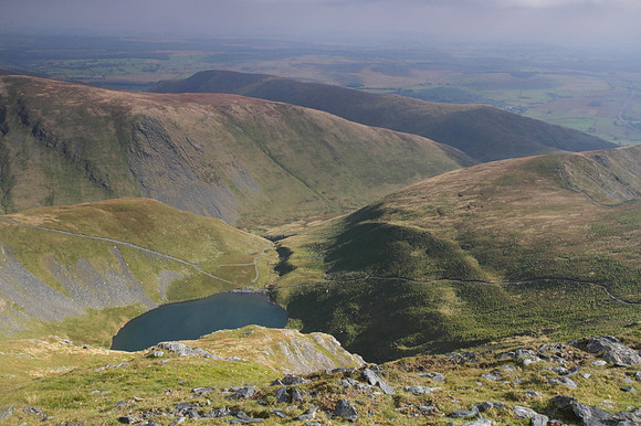 Scales Tarn and Bannerdale Crags