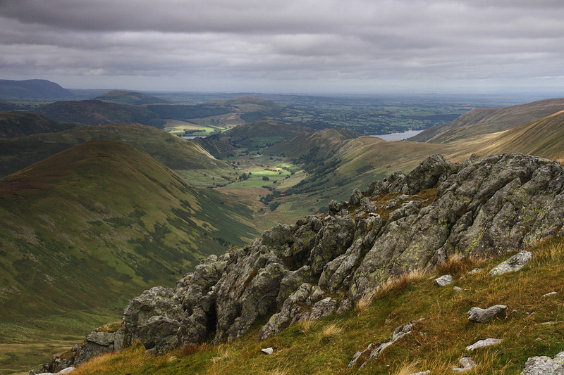View down Martindale from Rampsgill Head