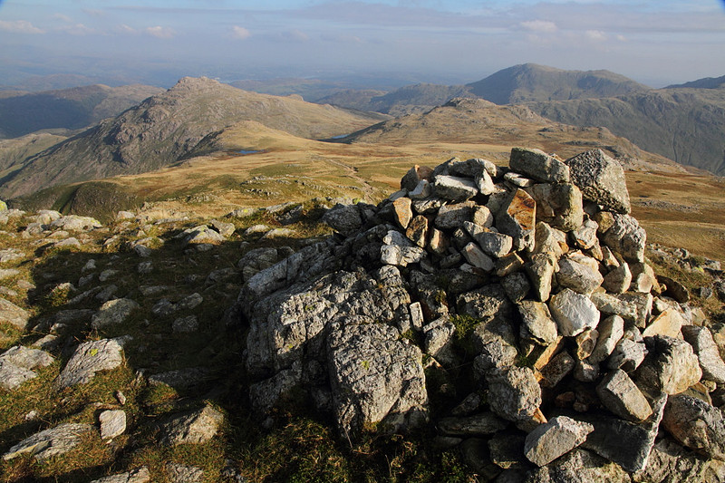 Summit Cairn, Crinkle Crags, Long Top