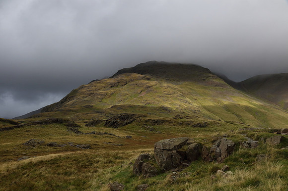 Great End from near Styhead Tarn