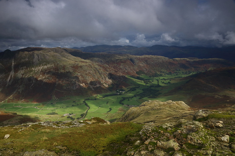 Langdale Valley from Pike O'Blisco