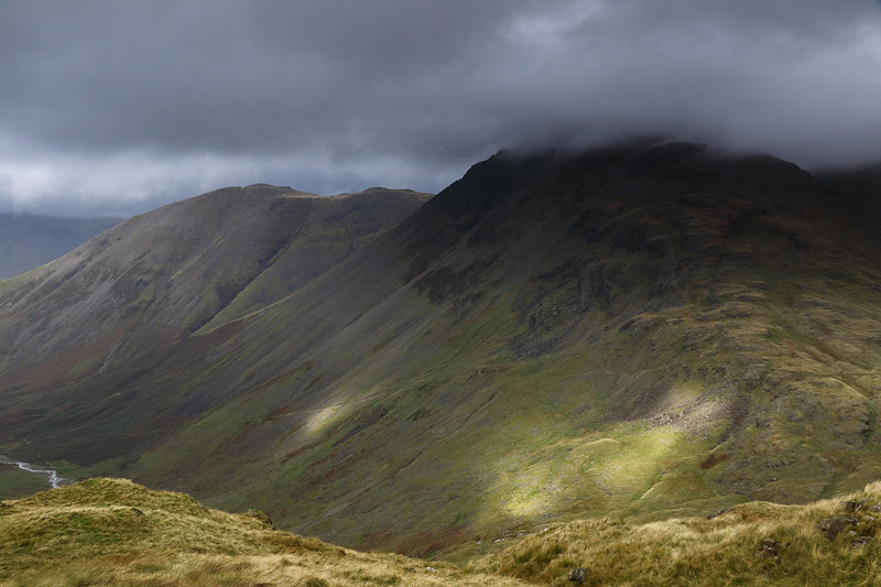 Great Gable and Kirk Fell from Corridor Route