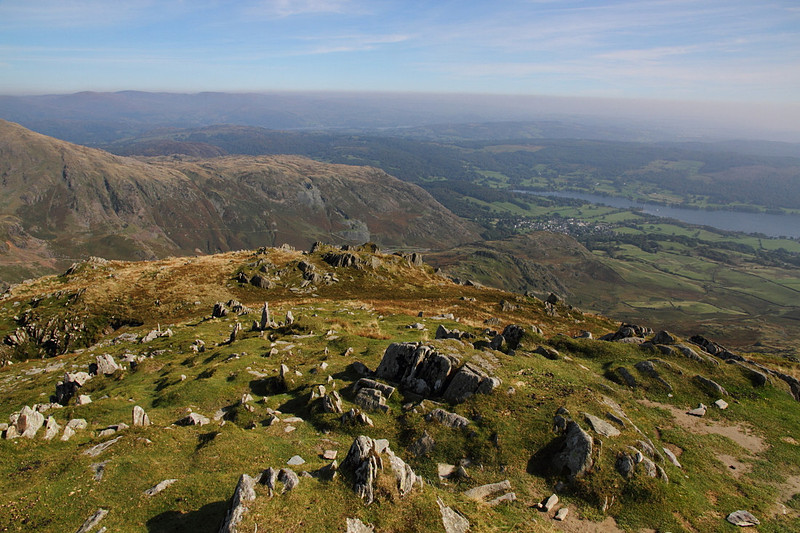 Coniston Water from route up the Old Man