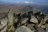 Langdale Pikes from Bowfell