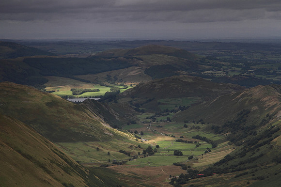 View down Martindale from Rampsgill Head