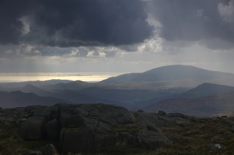 Coastal view from Cold Pike summit