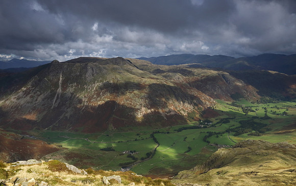 Langdale Valley from Pike O'Blisco