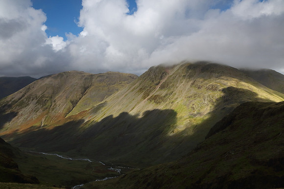 Kirk Fell & Great Gable from Corridor Route