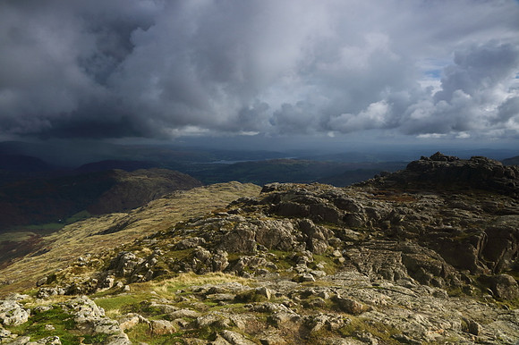 Approaching storm, Pike O'Blisco