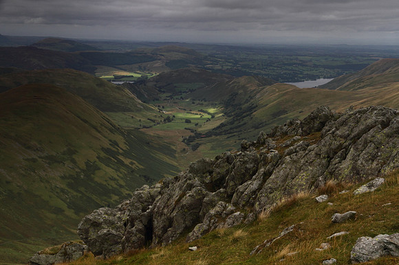 View down Martindale from Rampsgill Head
