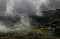 Low cloud over Dale Head Tarn